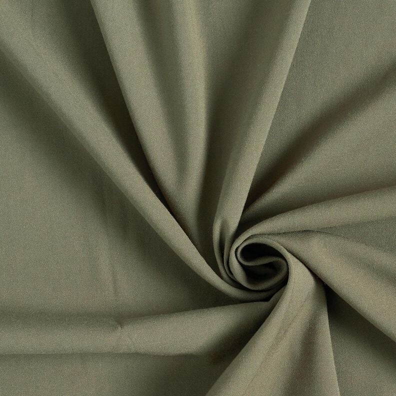 Viscose Stretch Plain – dark pine,  image number 1