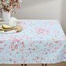 Decor Fabric Half Panama cherry blossom branches – light blue/pink,  thumbnail number 7