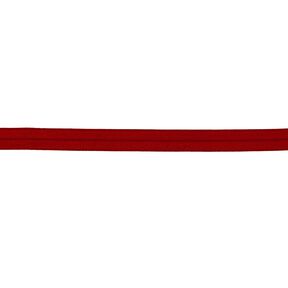 Elasticated Edging shiny [15 mm] – carmine, 