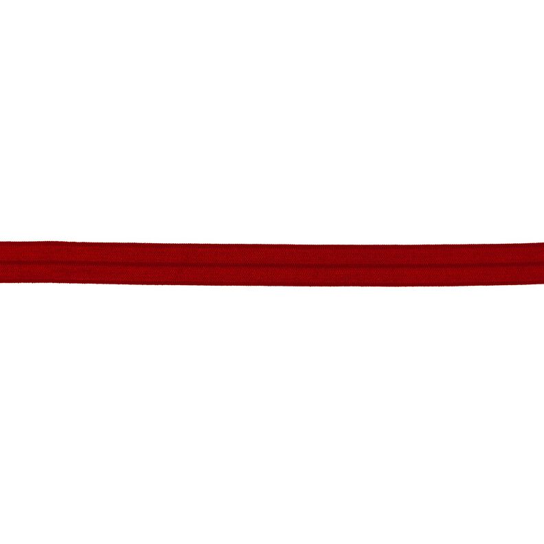 Elasticated Edging shiny [15 mm] – carmine,  image number 1