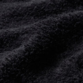 Plain sherpa Cotton Blend Plain – black, 