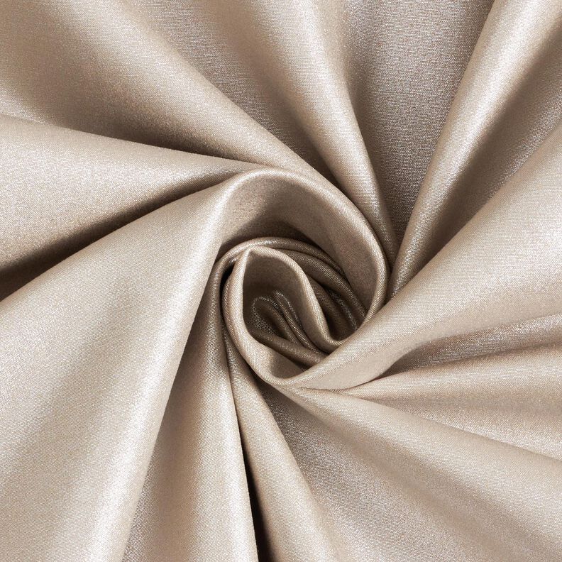 Stretch shimmer trouser fabric – metallic gold/beige,  image number 1