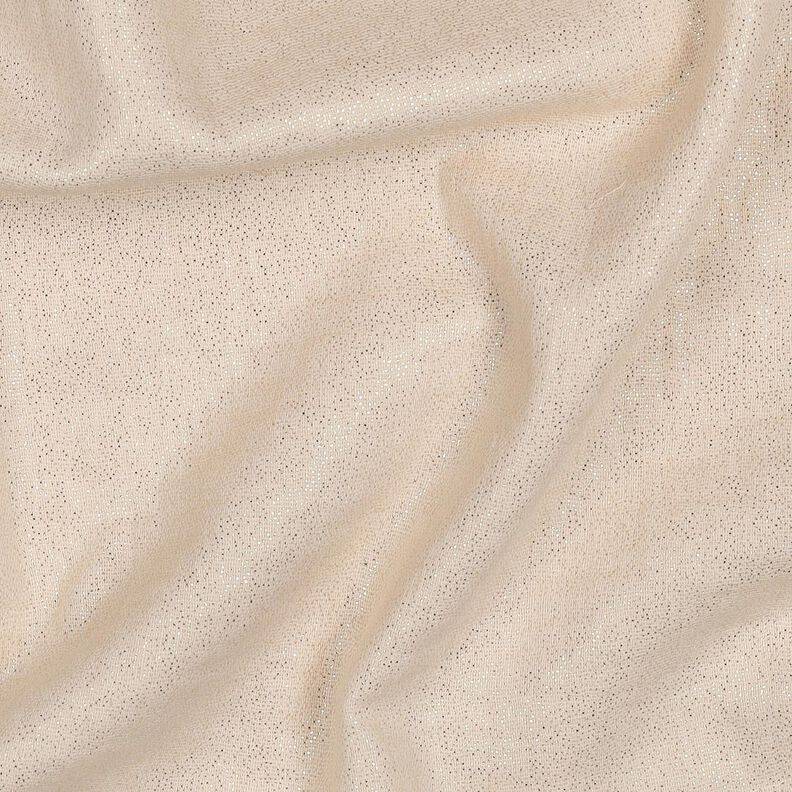 Double Gauze/Muslin Fine Glitter Dots | Poppy Fabrics – sand,  image number 2