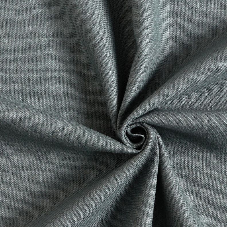 pure heavy linen Plain – grey,  image number 1