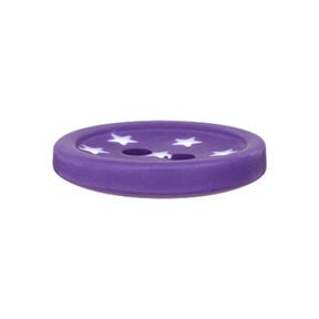 Star Plastic Button – lilac, 