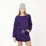 Stretch Velvet Nicky Velours – plum,  thumbnail number 5