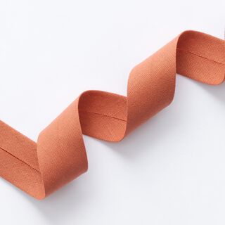 Bias binding Organic cotton [20 mm] – terracotta, 
