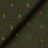 Glitter droplets viscose fabric – dark green,  thumbnail number 5