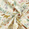 Double Gauze/Muslin forest animals floral – offwhite,  thumbnail number 3