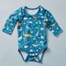 Baby-Dress with Bodysuit | Bodysuit, Burda 9347 | 62 - 92,  thumbnail number 3