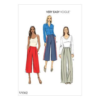 Misses' Pants,  Very Easy Vogue 9302 | 6 - 22, 