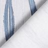 Decor Fabric Half Panama wavy stripes – blue,  thumbnail number 4