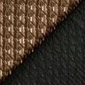 Cloqué Glitter houndstooth – medium brown,  thumbnail number 4