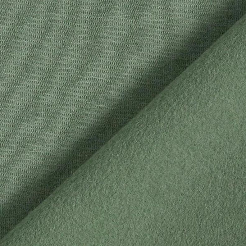 Light Cotton Sweatshirt Fabric Plain – pine, image number 5