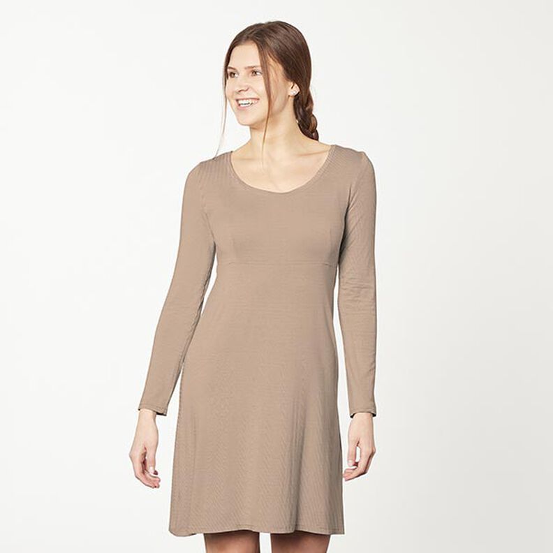 Bamboo Viscose Jersey Plain – sand, image number 7
