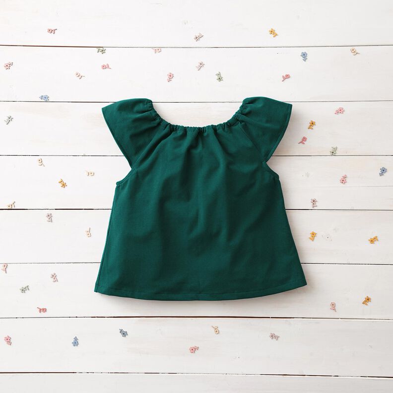 Medium Cotton Jersey Plain – blue spruce, image number 7