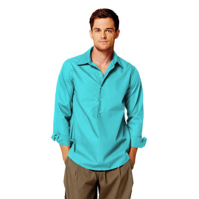 Cotton Poplin Plain – light turquoise,  image number 7