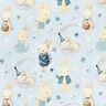 Decor Fabric Cotton Twill Bunny in Dreamland Digital Print – baby blue/denim blue,  thumbnail number 1