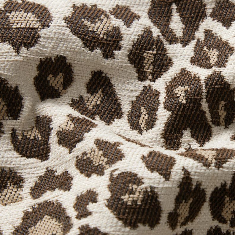 Upholstery Fabric Jacquard Leo – cream/anemone,  image number 2