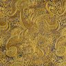 Garment jacquard, metallic paisley – gold/black,  thumbnail number 1