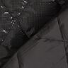 Quilted Fabric subtle sheen diamonds – black,  thumbnail number 4
