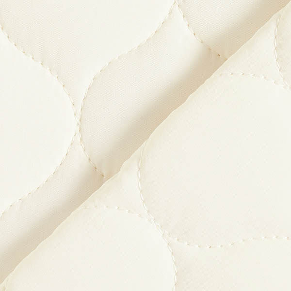 Quilted Fabric Circle Print – offwhite,  image number 4