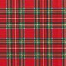 Decor Fabric Canvas Tartan – red/fir green,  thumbnail number 1