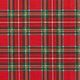 Decor Fabric Canvas Tartan – red/fir green,  thumbnail number 1