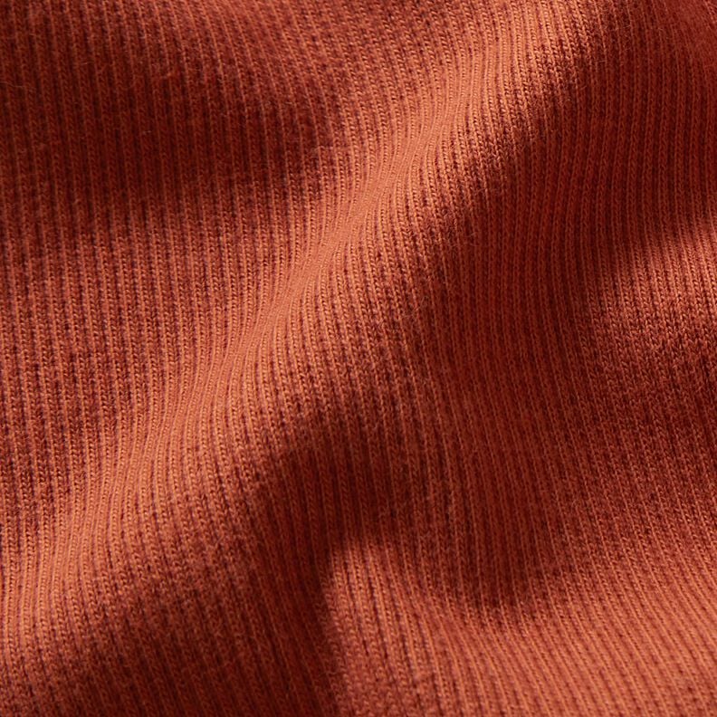 2x2 Ribbing Plain – copper,  image number 2