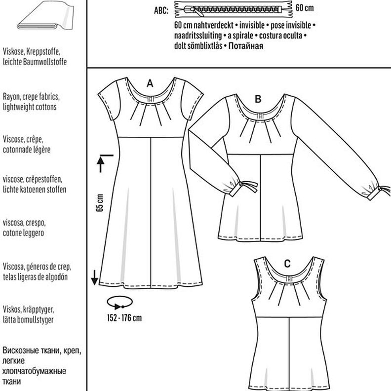 Dress / Blouse, Burda 6685,  image number 7
