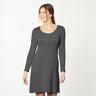 Medium Cotton Jersey Mottled – anthracite,  thumbnail number 6