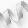 Bias binding Metallic [20 mm] – metallic silver,  thumbnail number 1