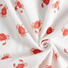 GOTS Double Gauze/Muslin Crabs | Poppy Fabrics – ivory,  thumbnail number 3