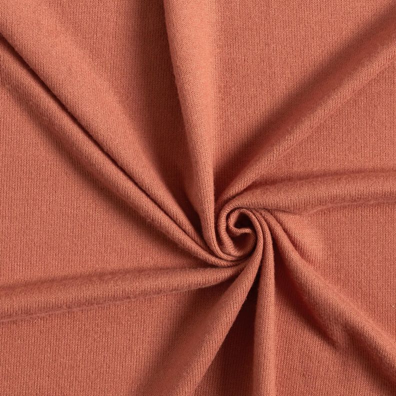 Fine Knit Jersey Plain – terracotta,  image number 1