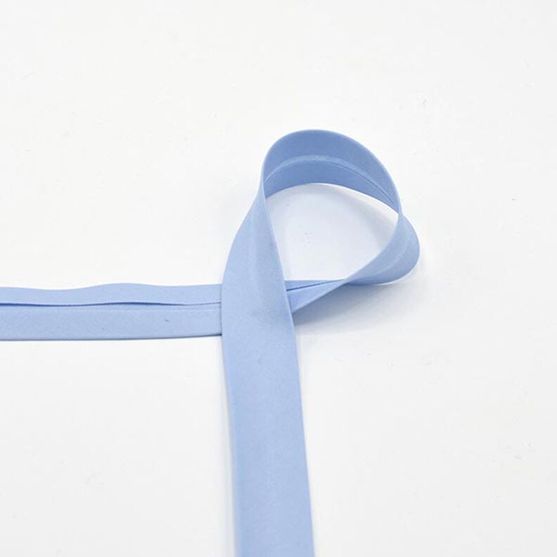Cotton Bias Tape Poplin [20 mm] – light blue,  image number 1