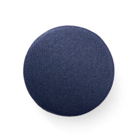 Covered button, Duchesse Satin – denim blue, 