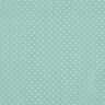 Coated Cotton Little Dots – aqua blue,  thumbnail number 1