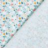 Organic Cotton Poplin palm world – baby blue/pale mint,  thumbnail number 4