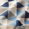 Half Panama Decor Fabric Triangles – blue,  thumbnail number 2