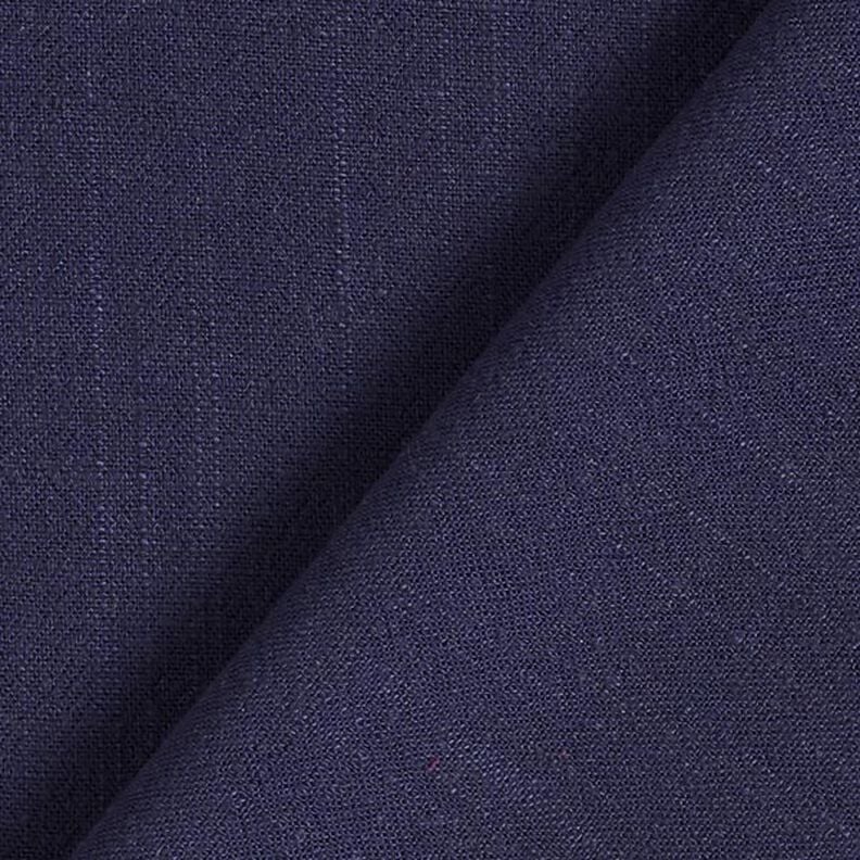 Soft viscose linen – navy blue,  image number 5
