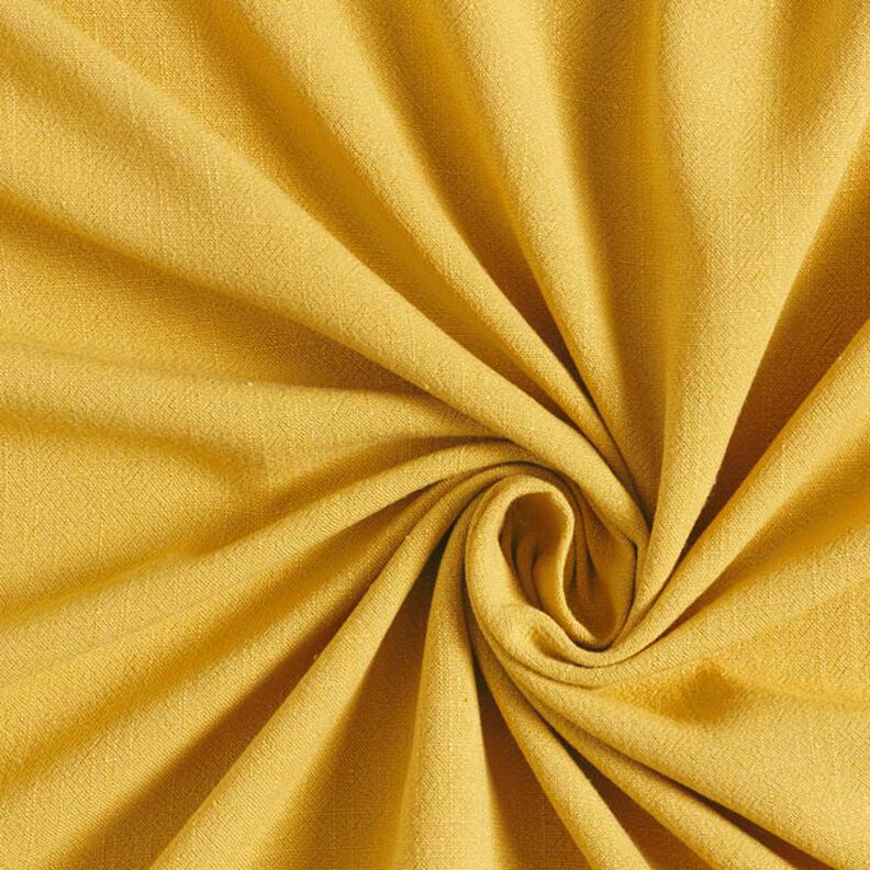 Soft viscose linen – mustard,  image number 1