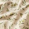 Decor Fabric Half Panama green olives – natural/pine,  thumbnail number 2