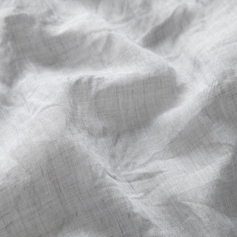 Crushed melange voile – silver grey,  image number 2