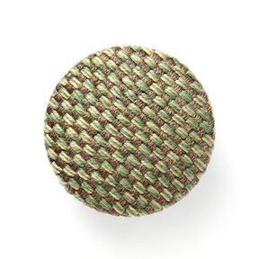 Covered Button - Outdoor Decor Fabric Agora Bruma - light olive, 