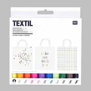 ‘Top 10’ Textile Pen Set | RICO DESIGN, 