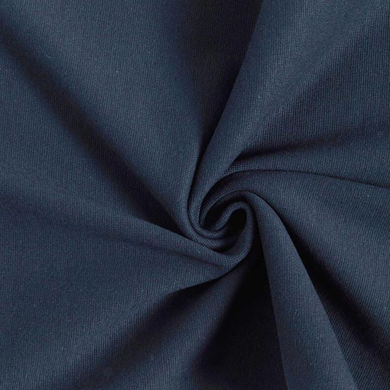 Cuffing Fabric Plain – midnight blue,  image number 1
