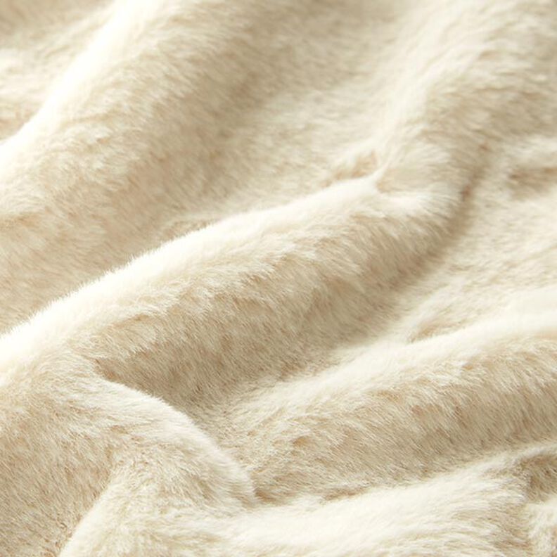 Upholstery Fabric Faux Fur – offwhite,  image number 3