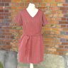 FRAU VIKKI - loose dress with a V-neckline and belt, Studio Schnittreif | XS - XXL,  thumbnail number 10