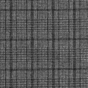 Coating knit stretch Prince of Wales check – light grey/anthracite, 