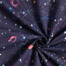 Decor Fabric Half Panama Colourful Universe – navy blue,  thumbnail number 4